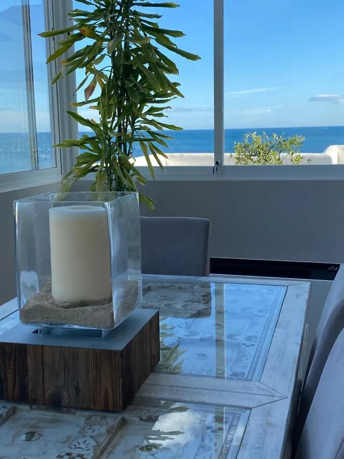 אסטפונה On The Beach - Penthouse On The Mediterranean דירה